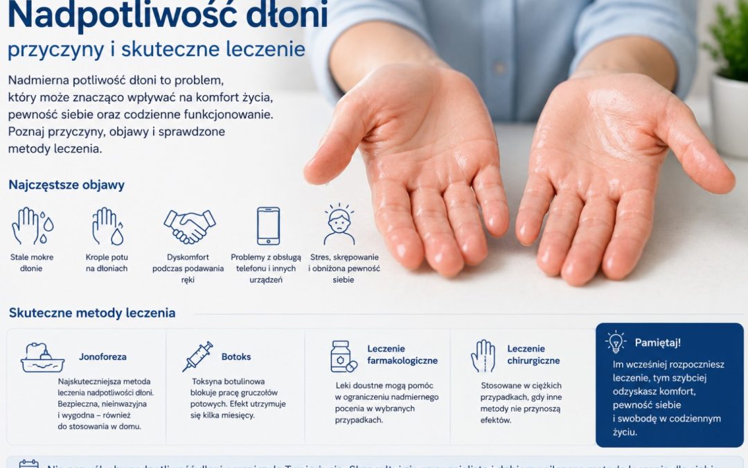 Nadpotliwość dłoni – przyczyny i skuteczne leczenie