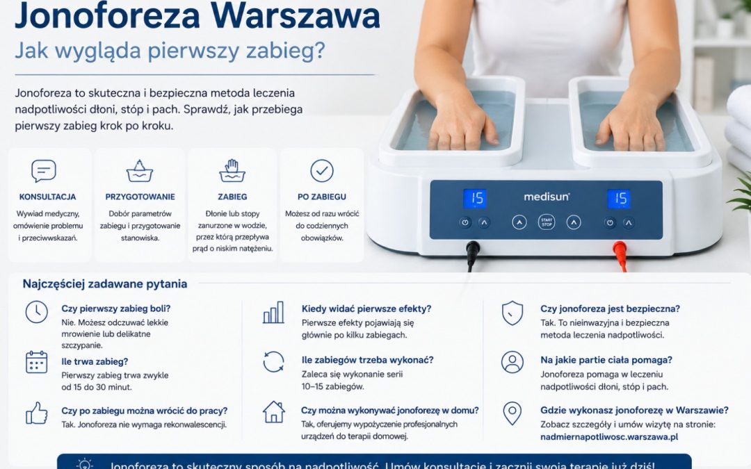 Jonoforeza Warszawa – jak wygląda pierwszy zabieg?